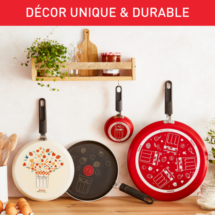 Tefal Bonne Maman Poêle à crêpe 25 cm
