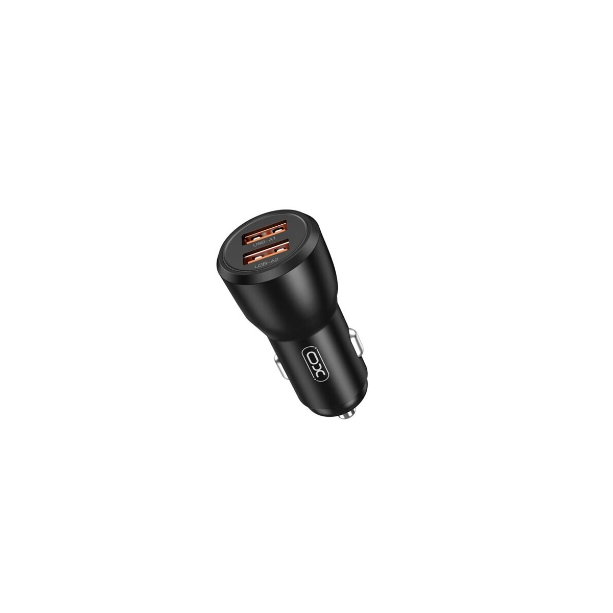 XO Billader med Doble USB-porter – 30W Hurtiglading for To Enheter, Svart