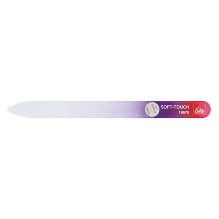 Erbe Glasfeile Soft-Touch Farbverlauf rot, 1 St