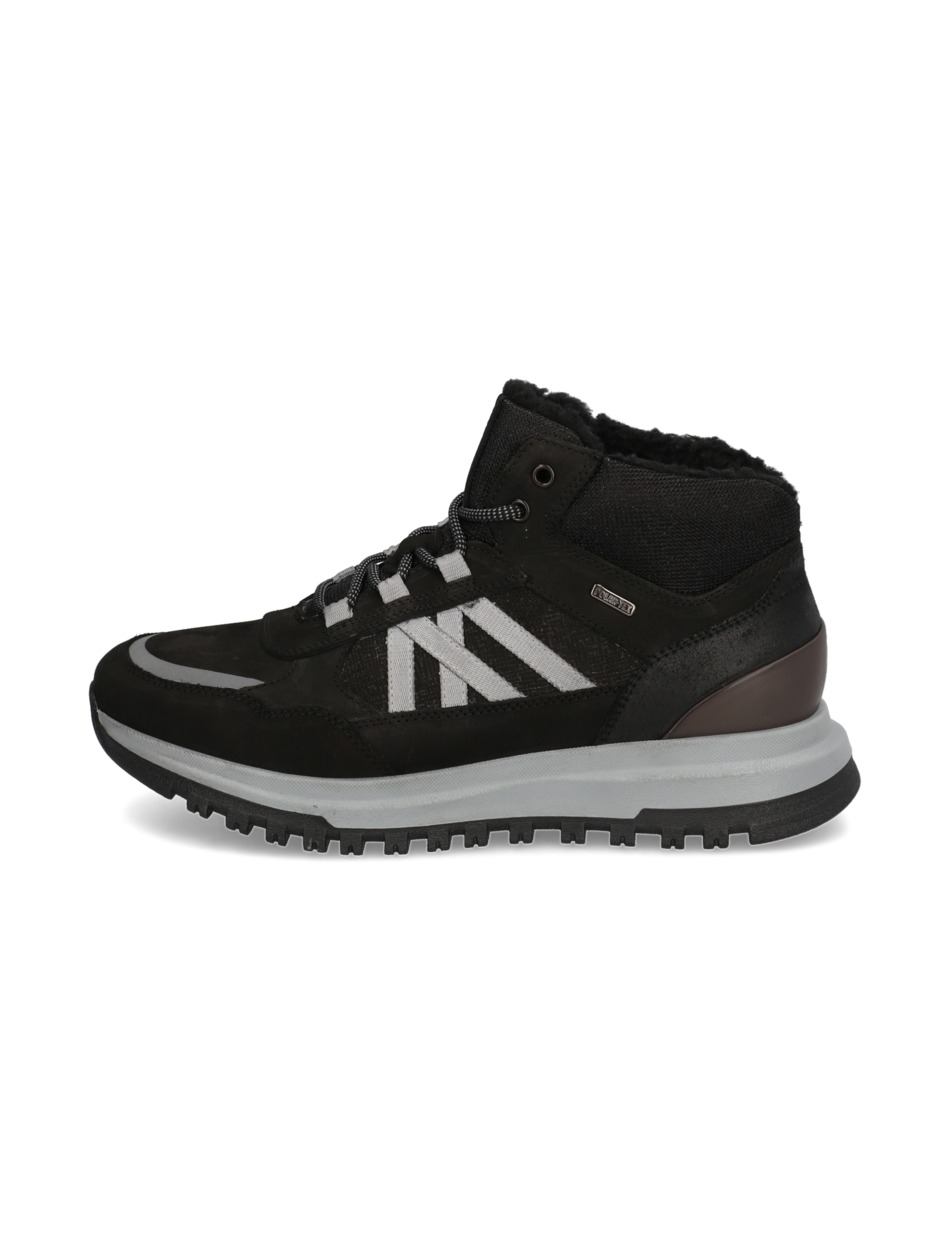 Lederkombination Boot