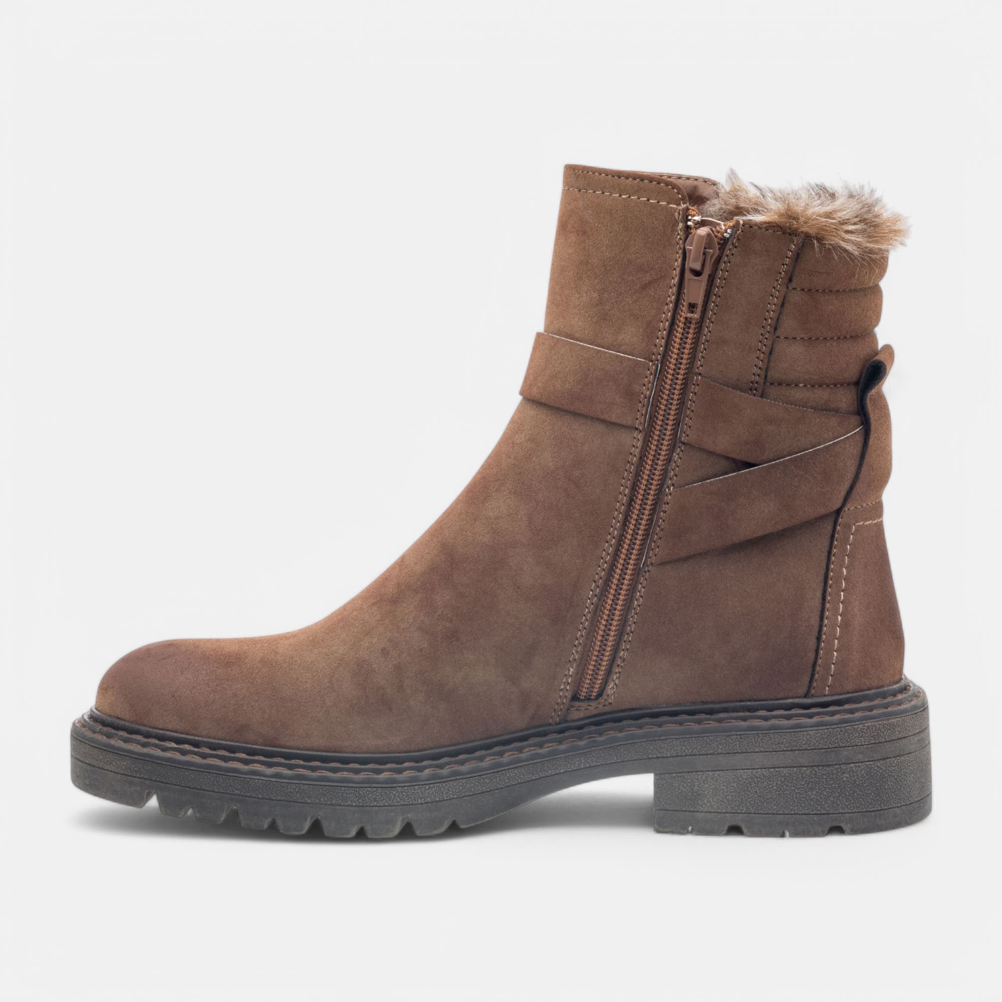 Boots Femme camel