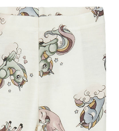 Name It Leggings - Wolle - Noos - NmfWillitus - Snow White m. En