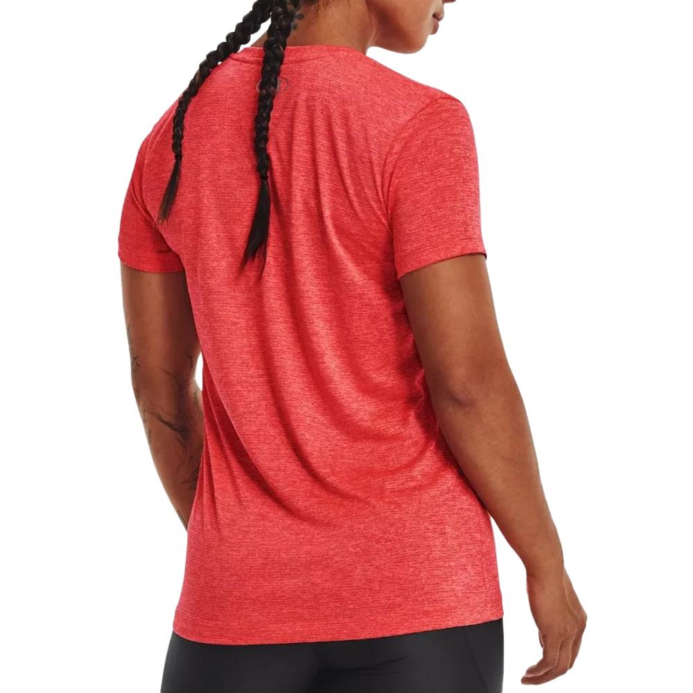 Under Armour T-shirt de Sport Rose Femme Under Armour Tech SSV Twist