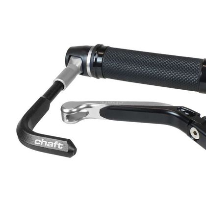Protection levier Chaft CNC ALU Universel - Gris