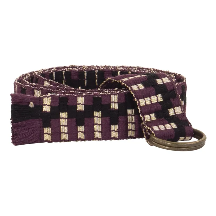 Sessùn Ceinture Eloa Fibres Recyclées | Violet