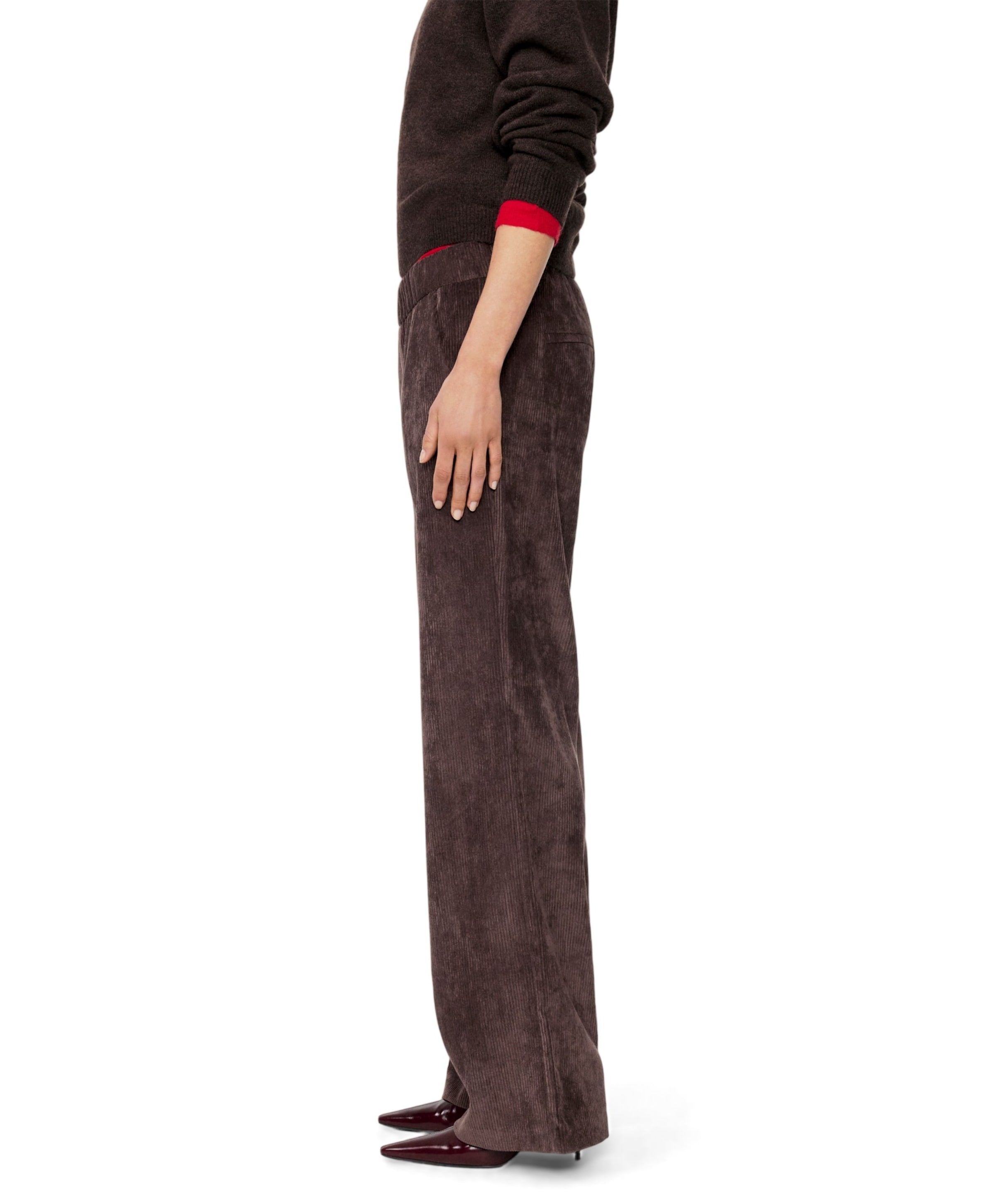 MAC CHIARA dames pantalon bruin