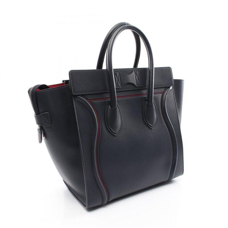 Celine Vintage Celine Luggage Navy