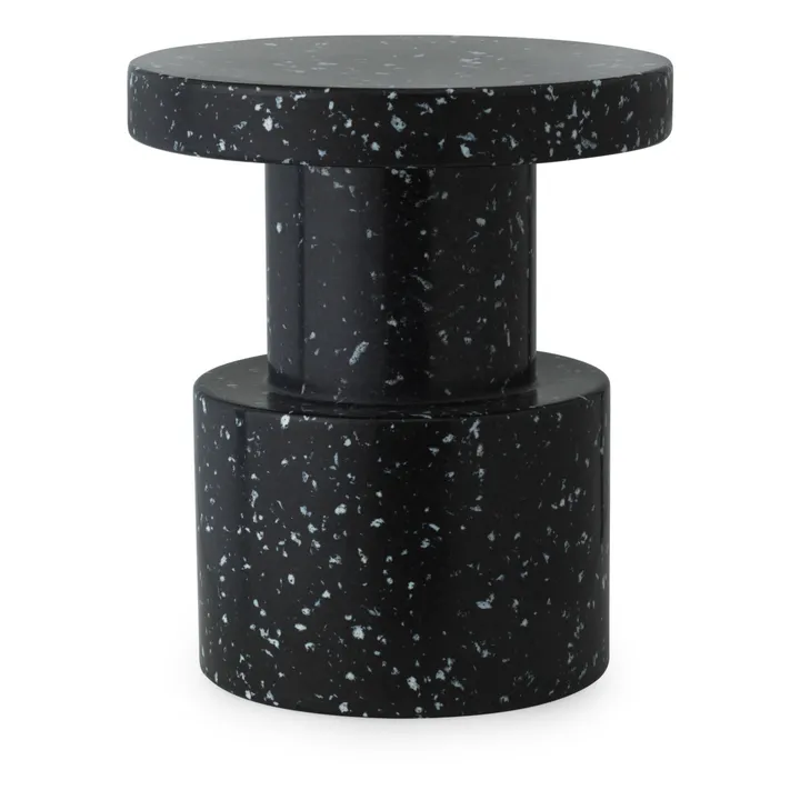Normann Copenhagen Tabouret Bit en plastique recyclé | Noir