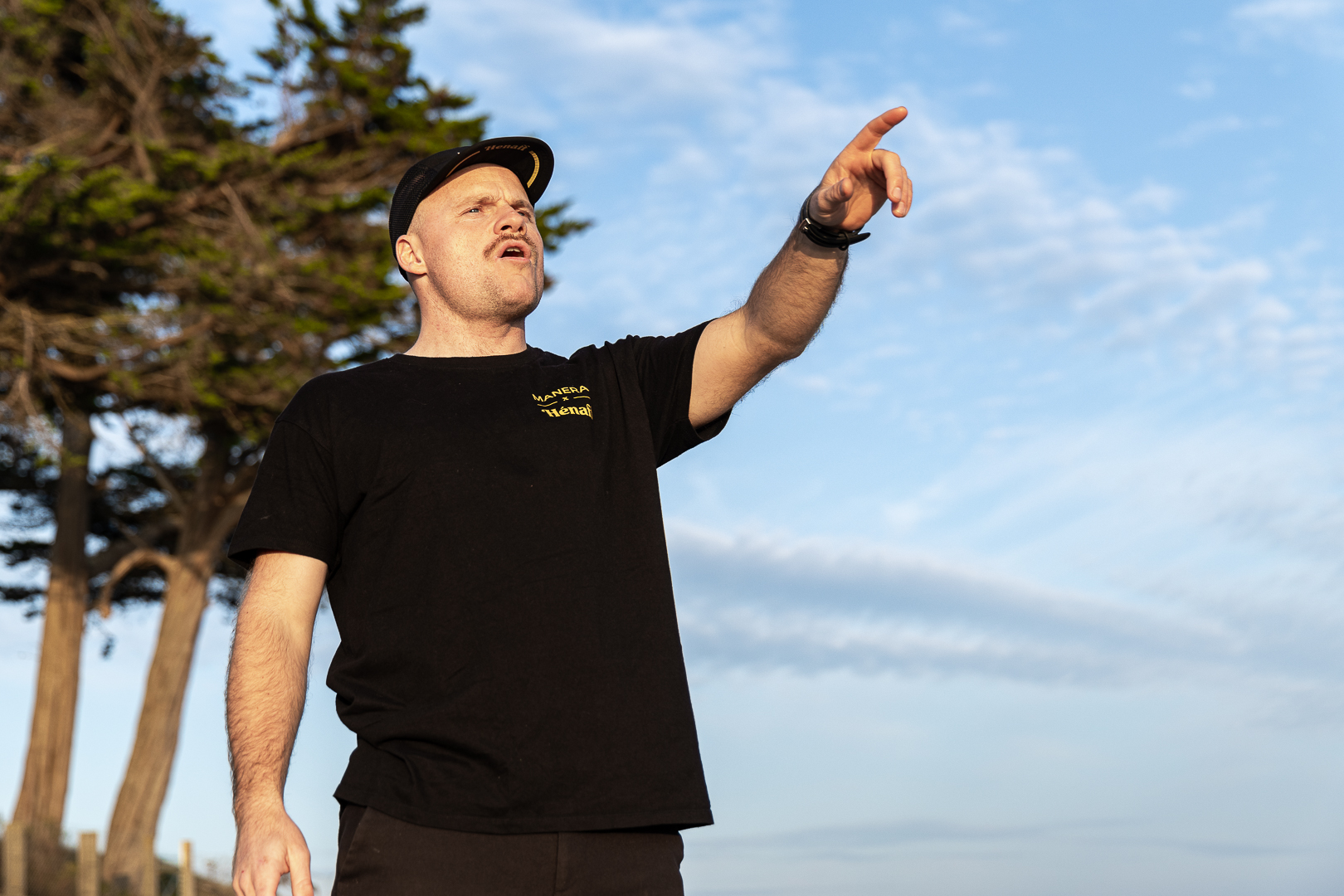 Manera T-shirts - Henaff Black