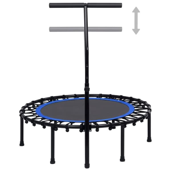 vidaXL Trim-trampoline med håndtak 102 cm