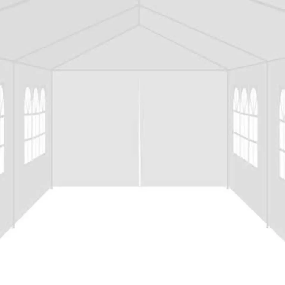 vidaXL - Partytent - Wit - Polyetheen