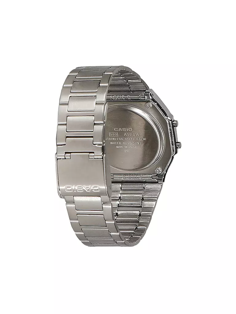 CASIO Uhr Casio Vintage A164WA-1VES silber