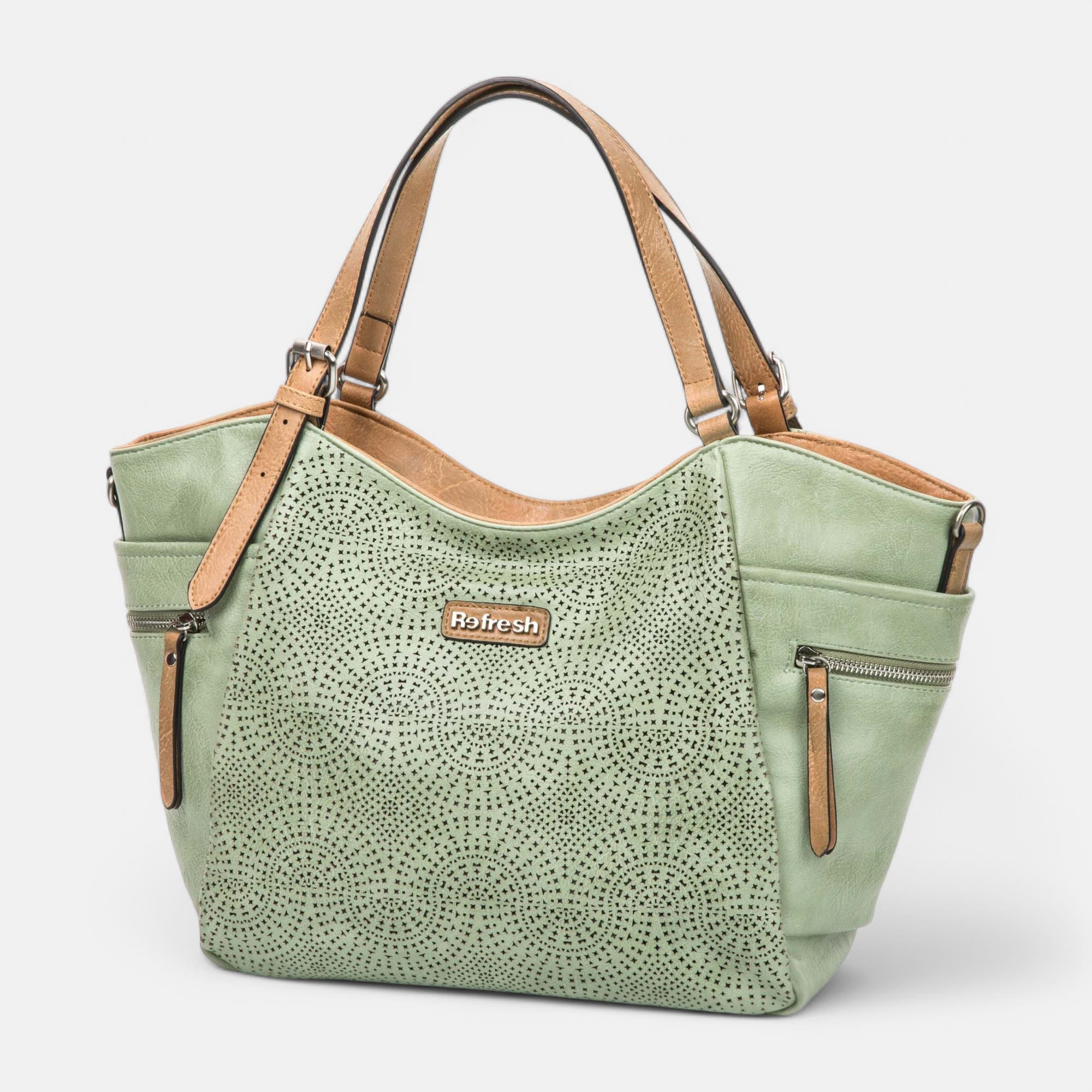 Sac à main vert