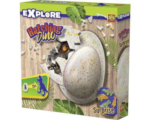 Creatieve kit: Uitkomende dinosaurus