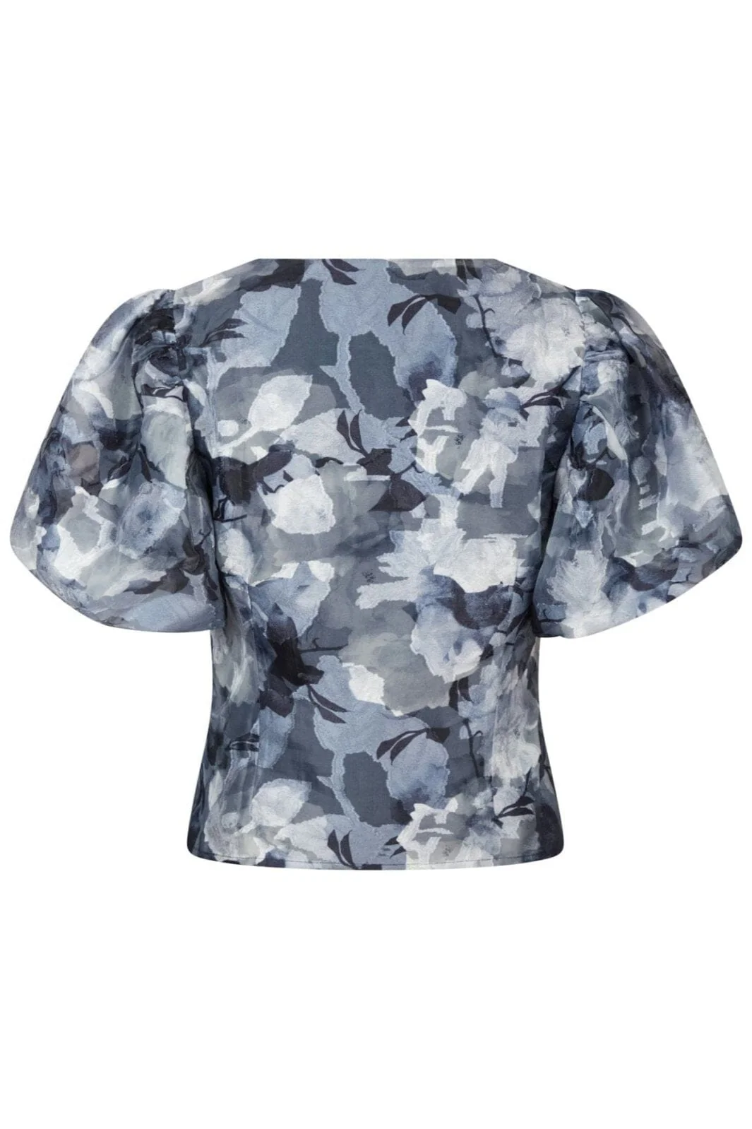 Neo Noir Camia Brocade Floral Blouse