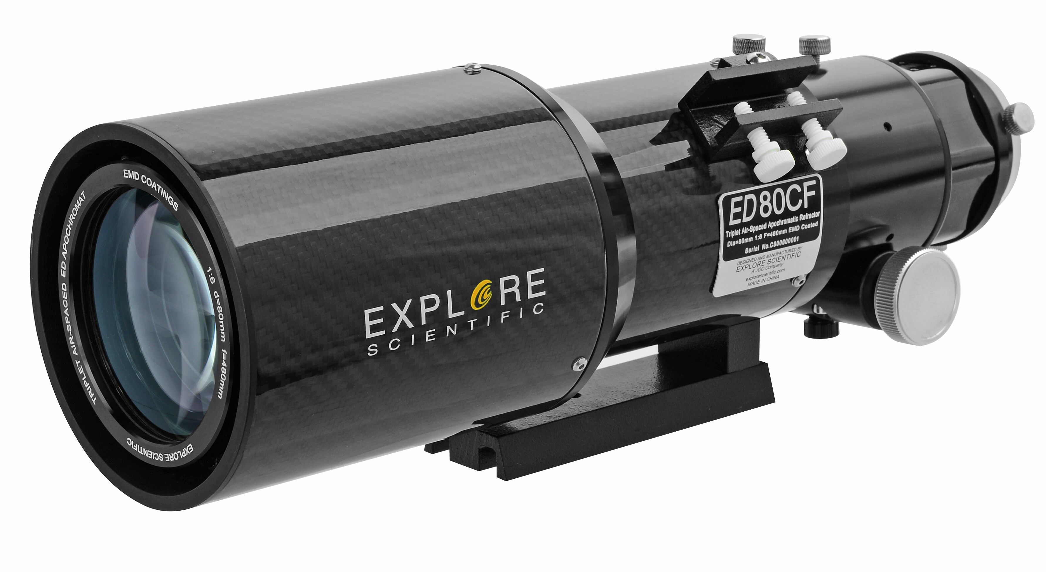 EXPLORE SCIENTIFIC ED APO 80mm f/6 FCD-100 Alu HEX