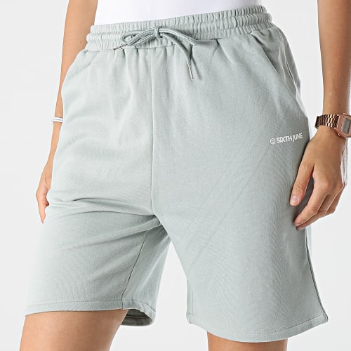Short Jogging Femme W33052KST Vert Clair