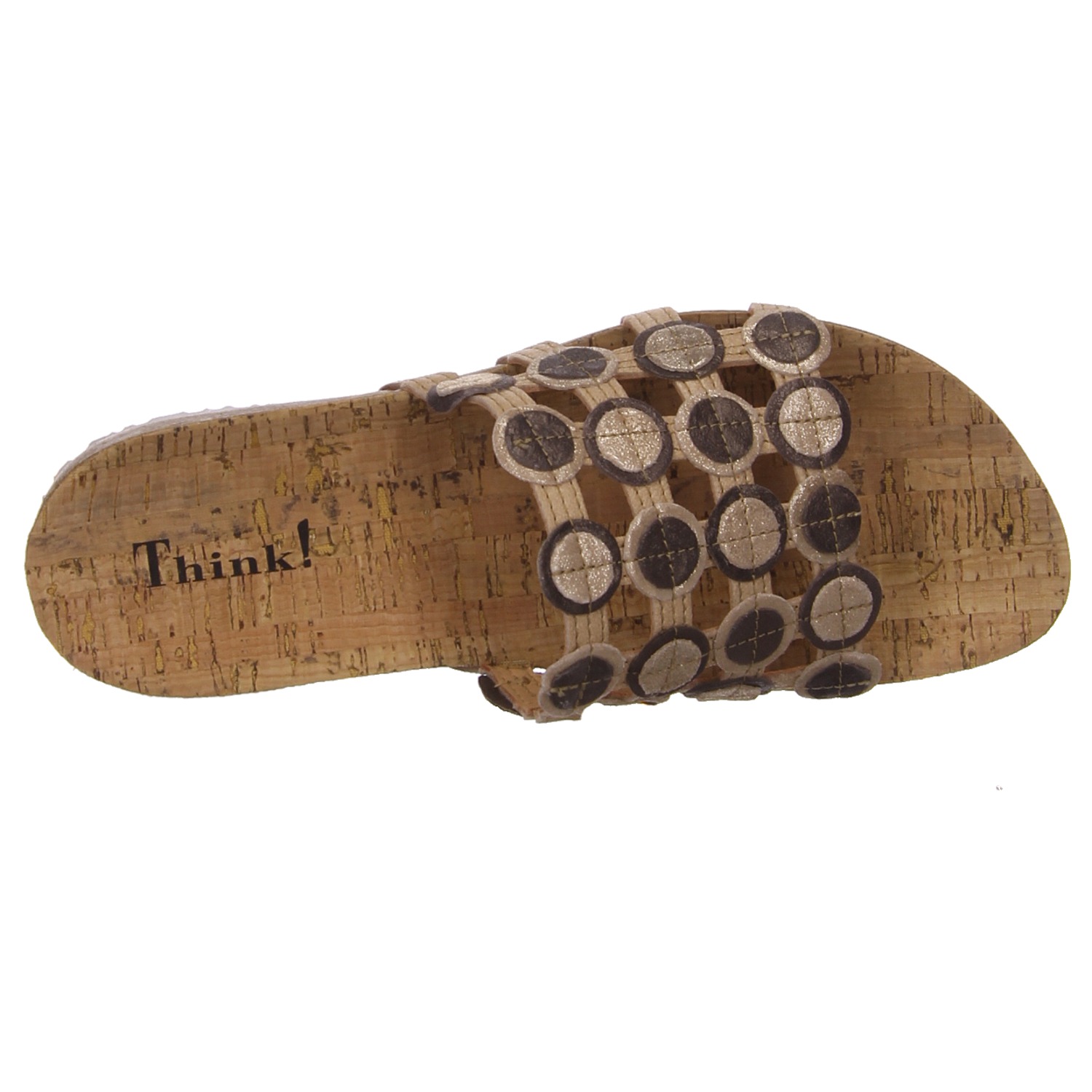 Think Pantoletten beige beige