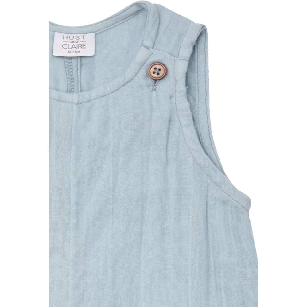 Køb Hust & Claire Baby Blue Mik Overalls