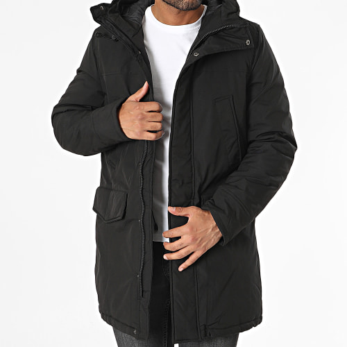 Parka Capuche Noir