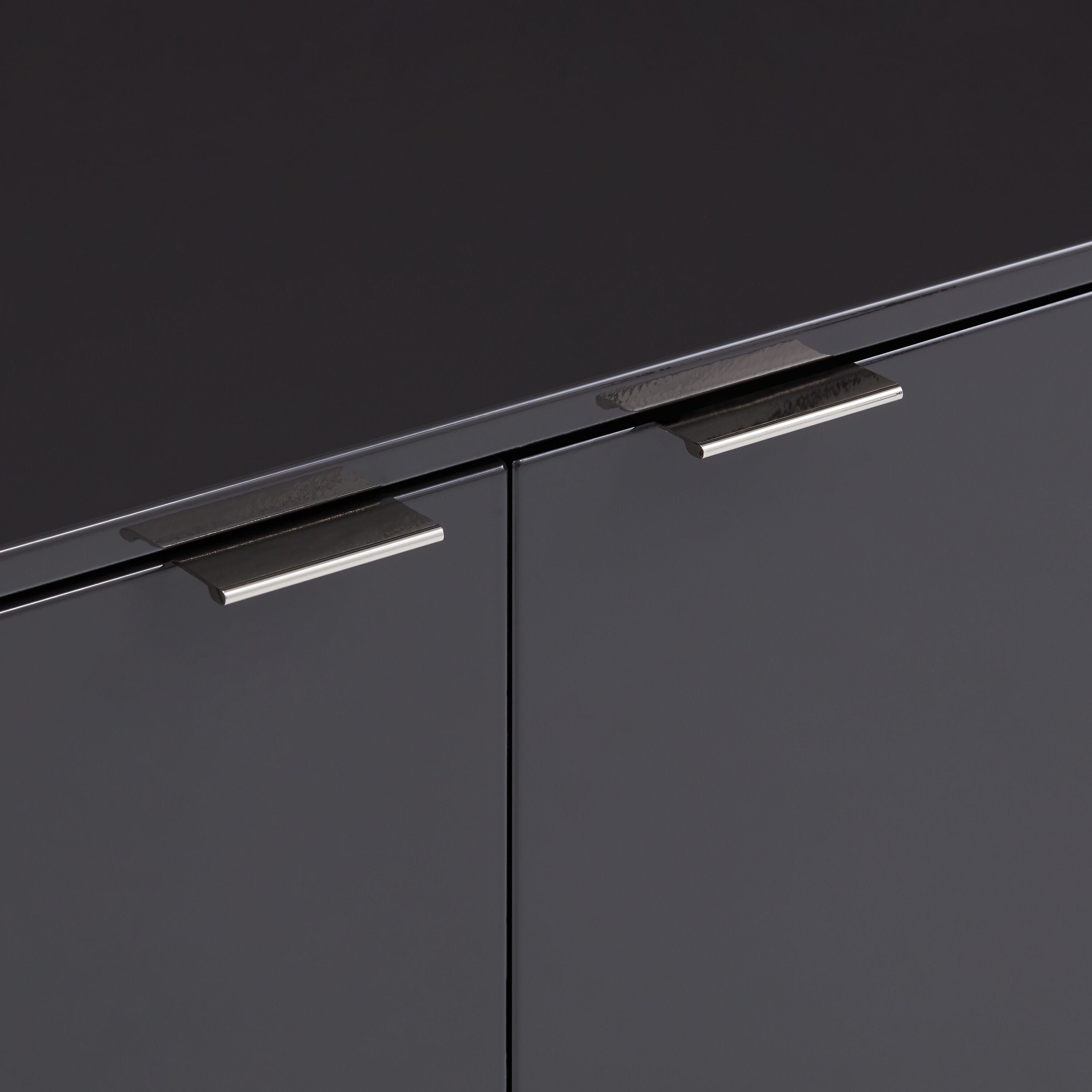 TILL Sideboard - Schwarzgrau / B: 168.0 cm x T: 41.0 cm x H: 77.1 cm