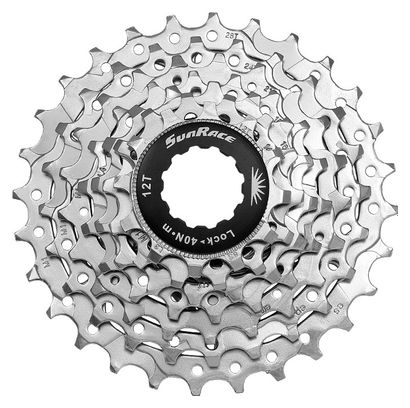 Cassette SunRace CSM63 7V Argent