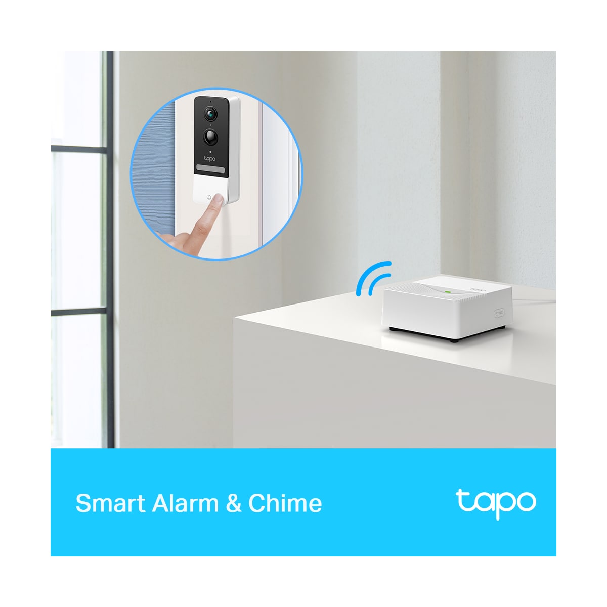 TP-Link Tapo H200 IoT Smart hub med ringerklokke