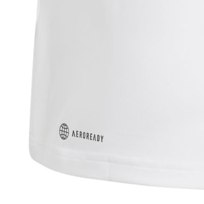 AdidasTrain Essentials AEROREADY 3-Stripes Training Tee - weiß