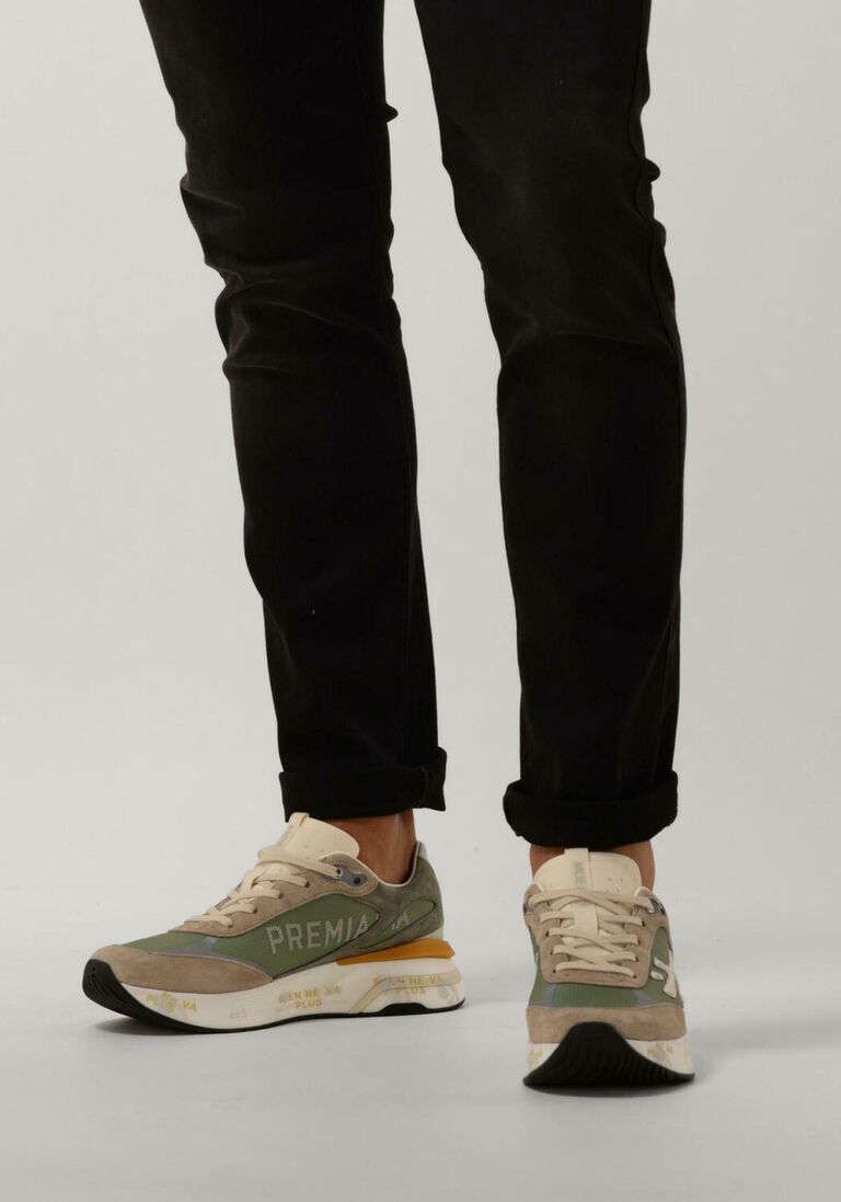 PREMIATA groene premiata lage sneakers moerun