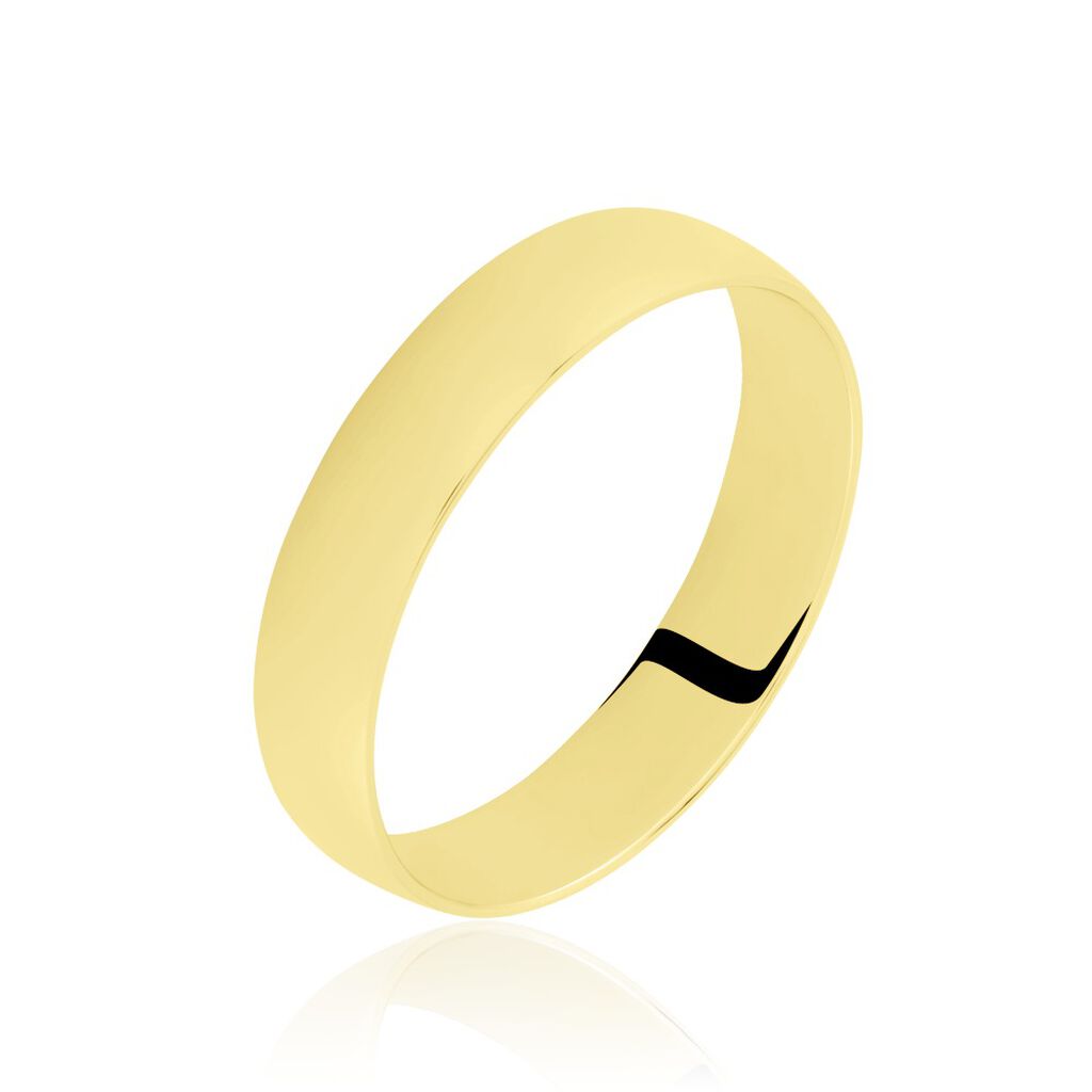 Alliance Meredithe Demi Jonc Classique Or Jaune