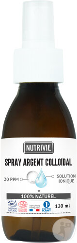 Nutrivie Spray Argent Colloïdal Spray 120ml