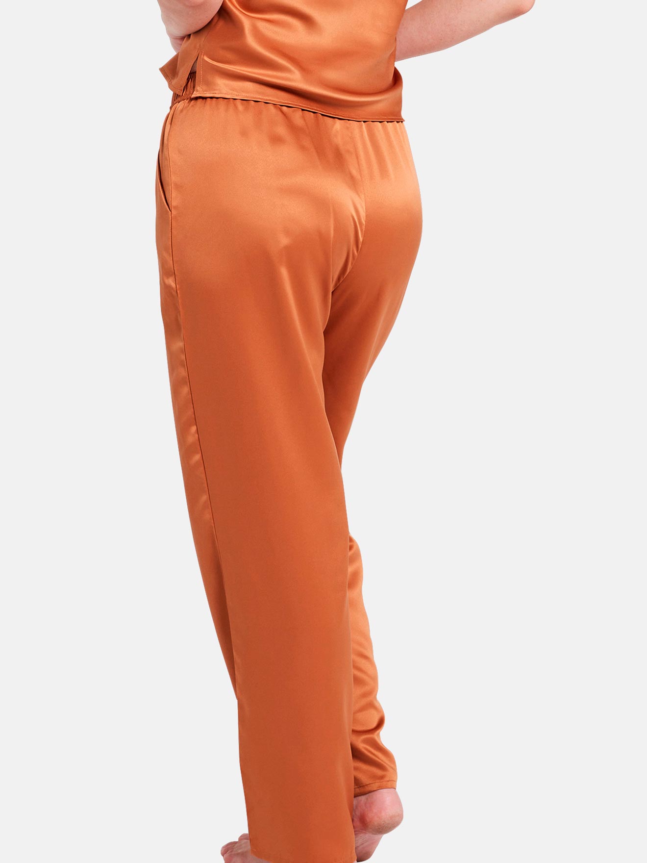 Pantalon en satin Glam Chic