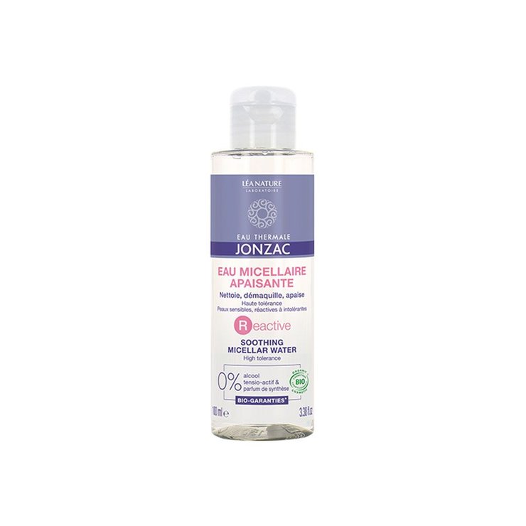 Eau micellaire apaisante bio 100ml REactive Eau thermale Jonzac