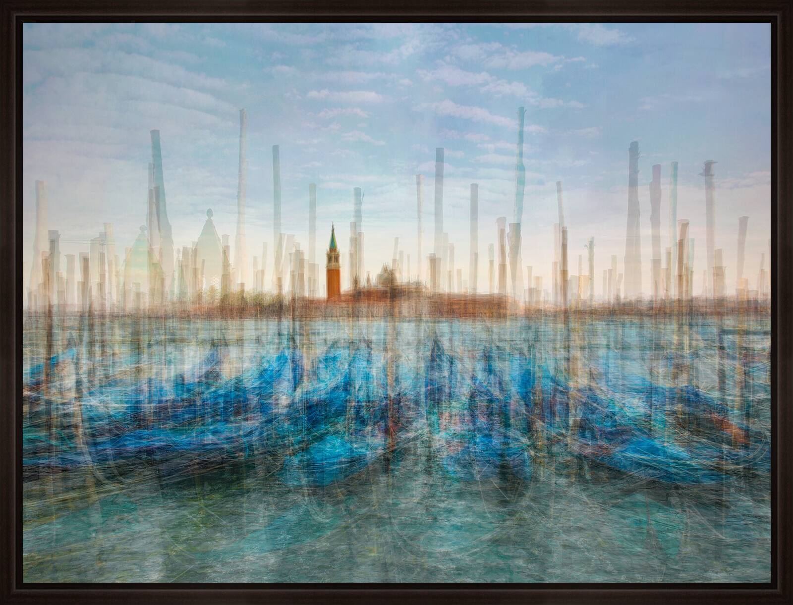 Venetian Gondolas by Pep Ventosa - Limited Edition. Edition of: 150. Signed.