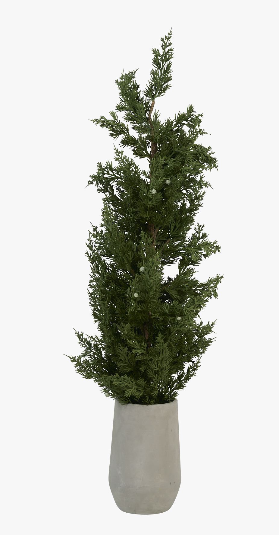 Juletre multi grønn - 36x35x104 cm