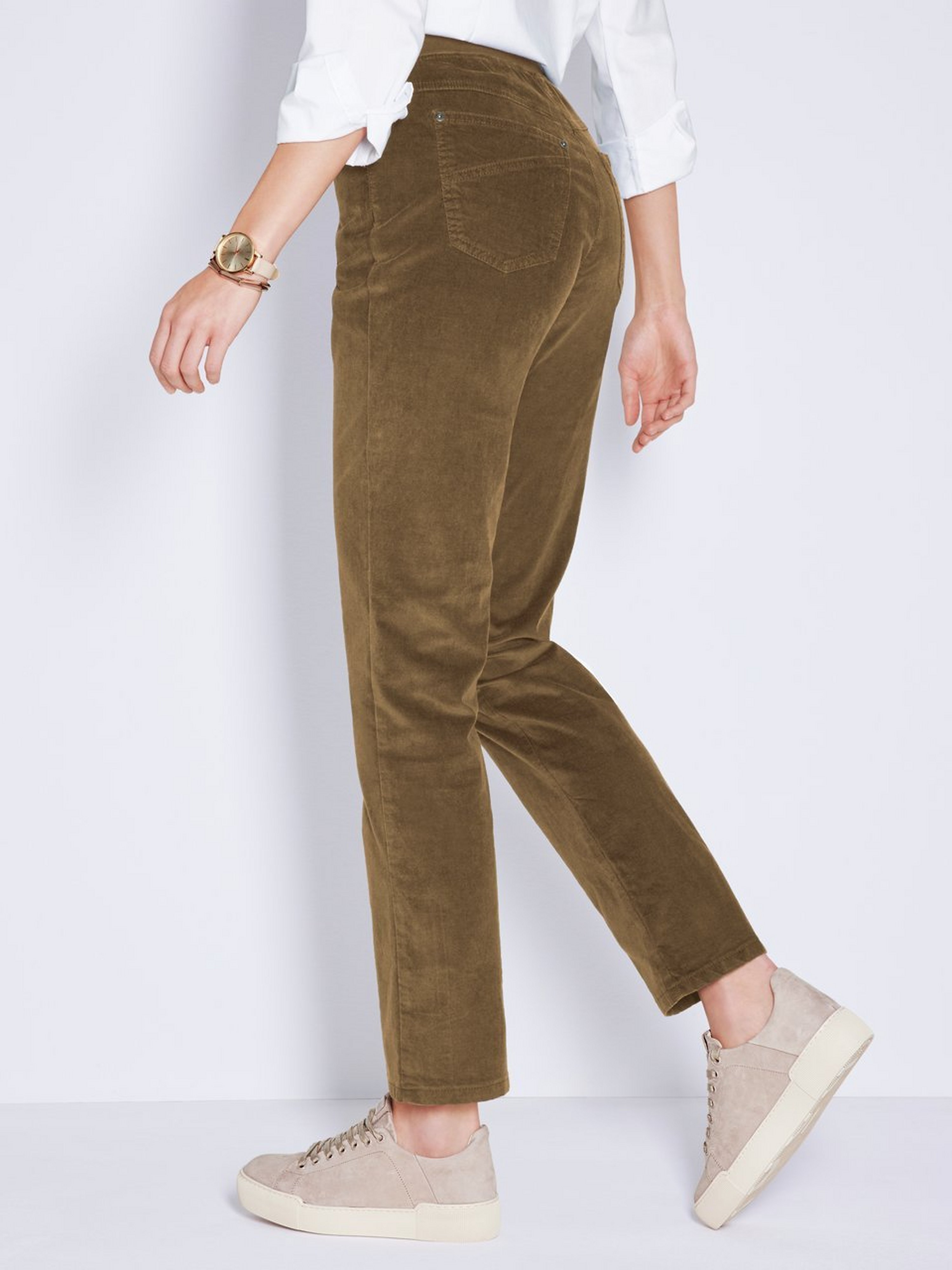 ProForm Slim-Feincord-Schlupf-Hose Modell Pamina