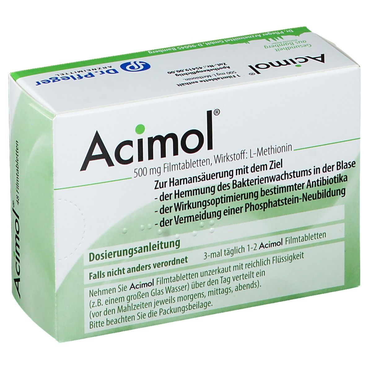Acimol 500 mg Filmtabletten