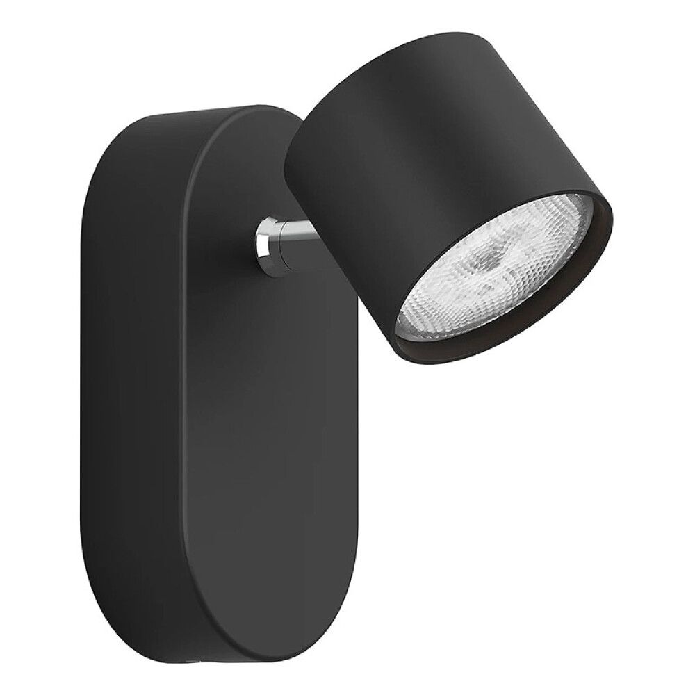 VEGGLAMPE PHILIPS STAR 2700K SVART
