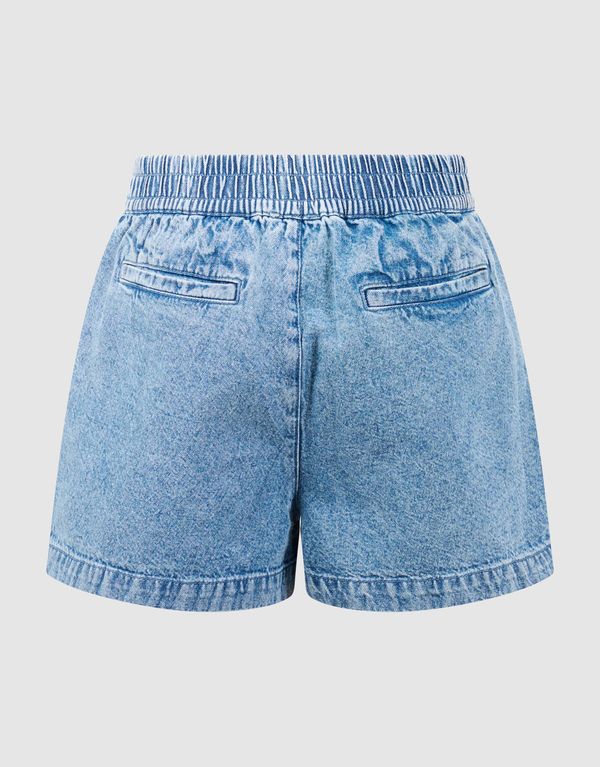 Charm Denim Short Blauw