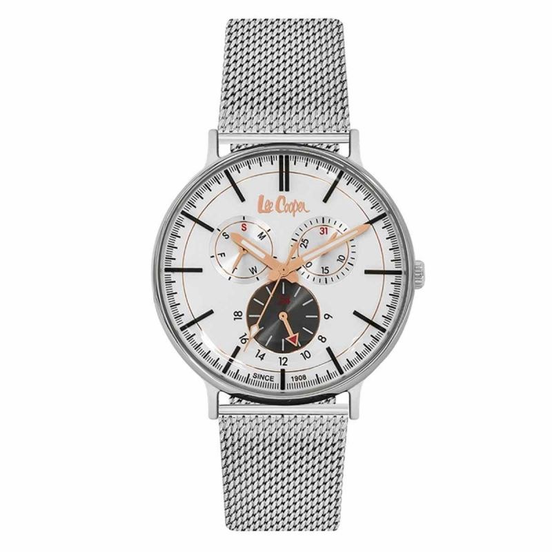 Montre Homme Lee Cooper Cadran Blanc Mat - LC06380.330