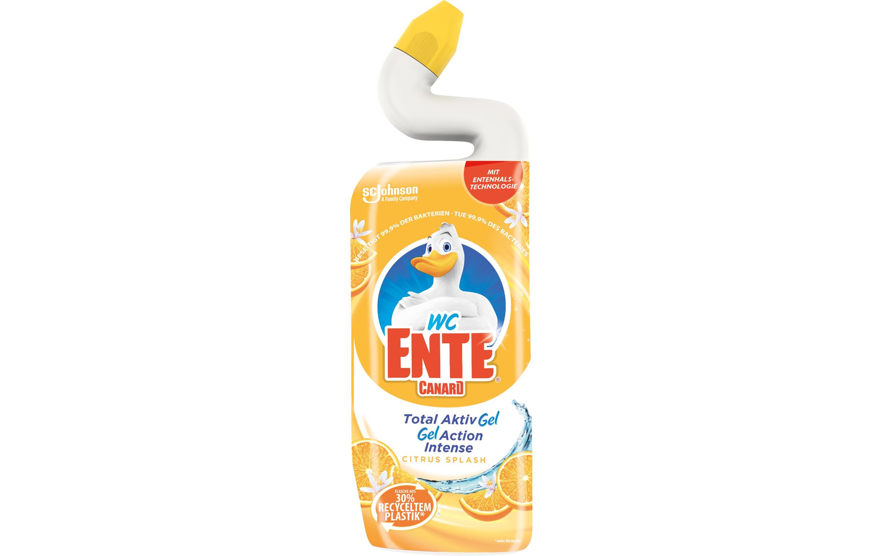 WC-Reiniger Total Aktiv Gel Citrus 750 mlWC-Reiniger mit Zitrus-Duft