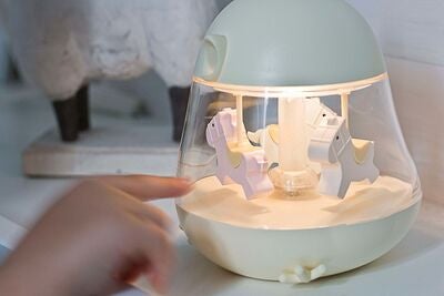 ByMoxo Lampe Musikkboks, Rosa