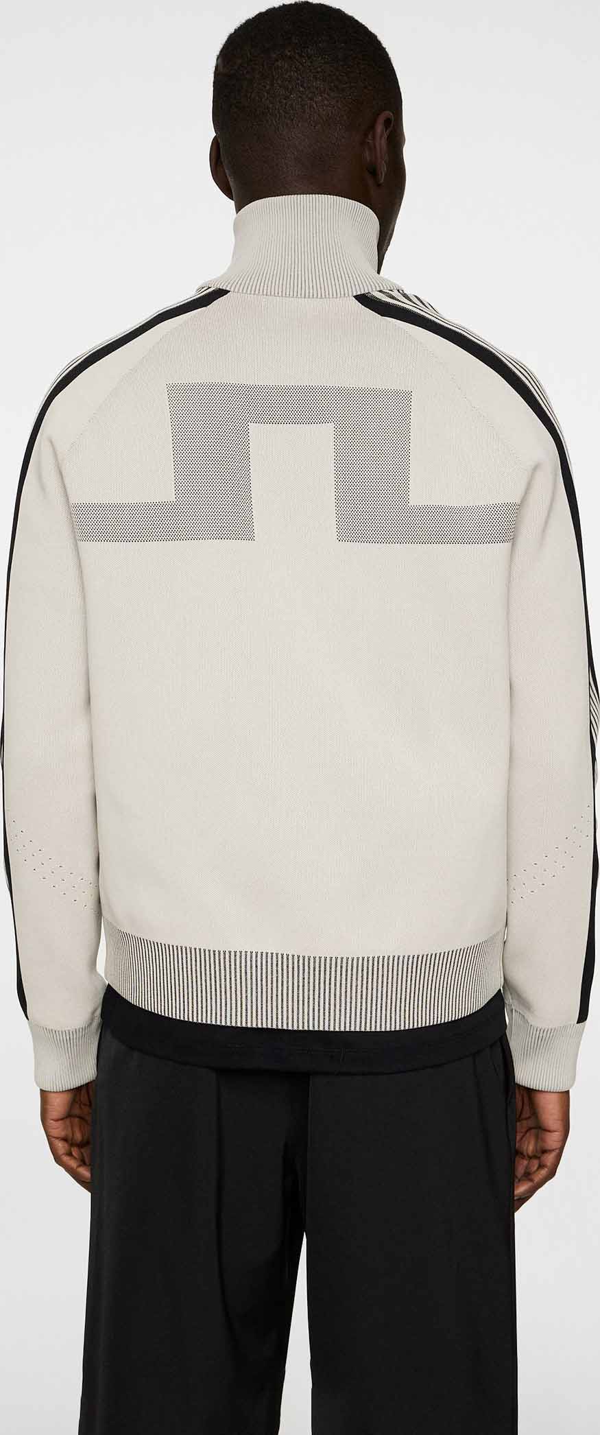 Max Tech Knit Track Jacket Herre Moonbeam