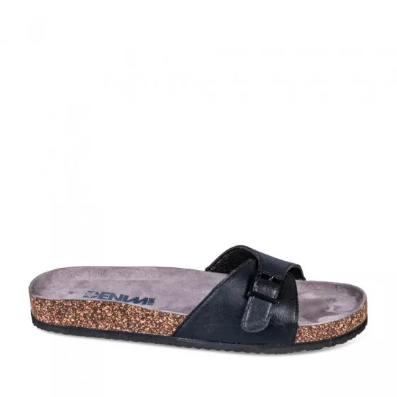 Mules NOIR DENIM SIDE