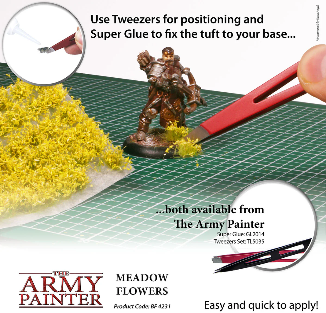 The Army Painter  Meadow Flowers Tuft    Die blumige Ergänzung für deine Miniaturenwelten