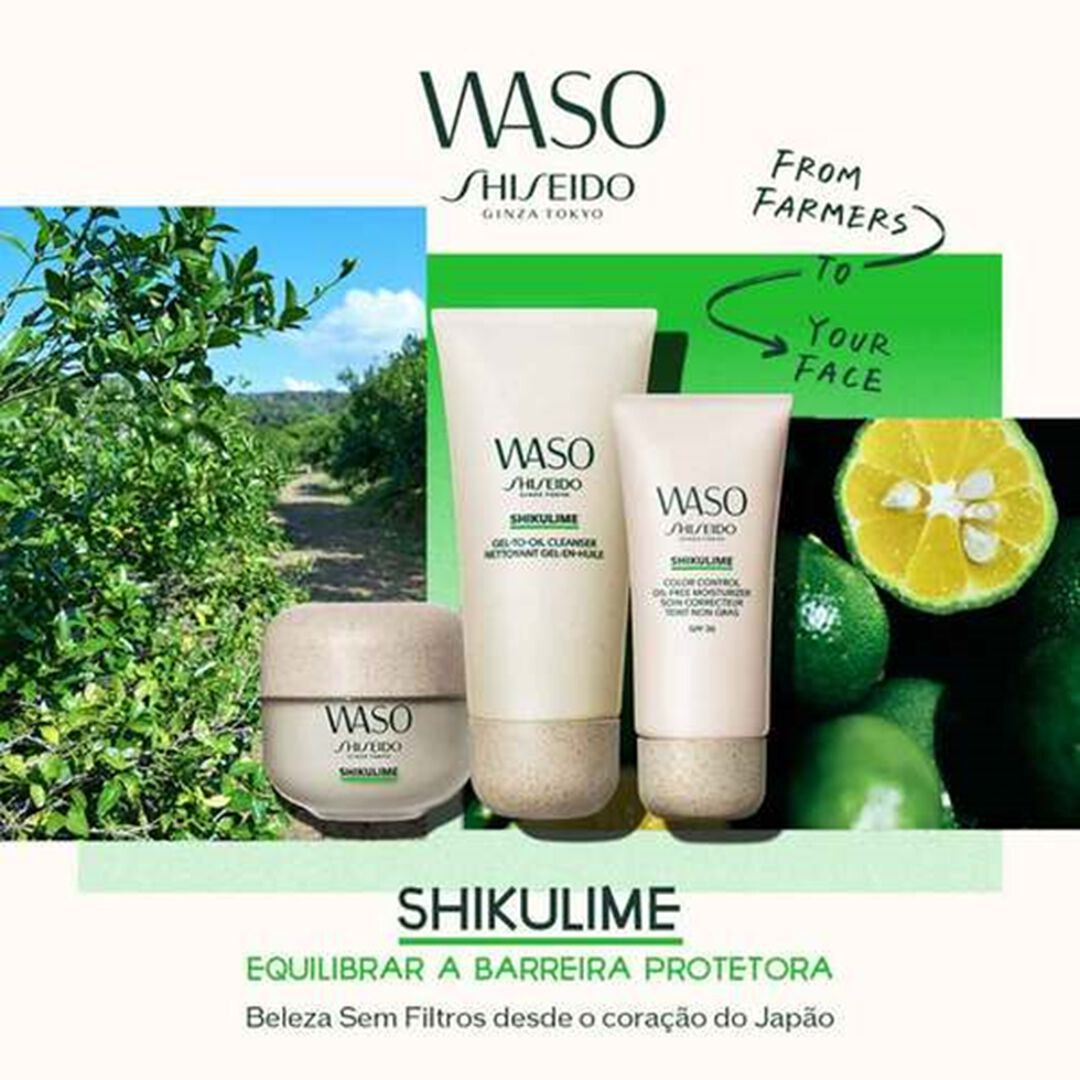 SHISEIDO Waso SHIKULIME COLOR CONTROL OIL-FREE MOISTURIZER - 50ml