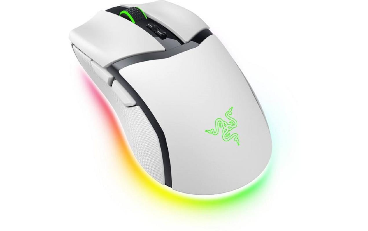 Gaming-Maus Cobra Pro Weiss<br>Kabellose Gaming-Maus mit RGB-Beleuchtung