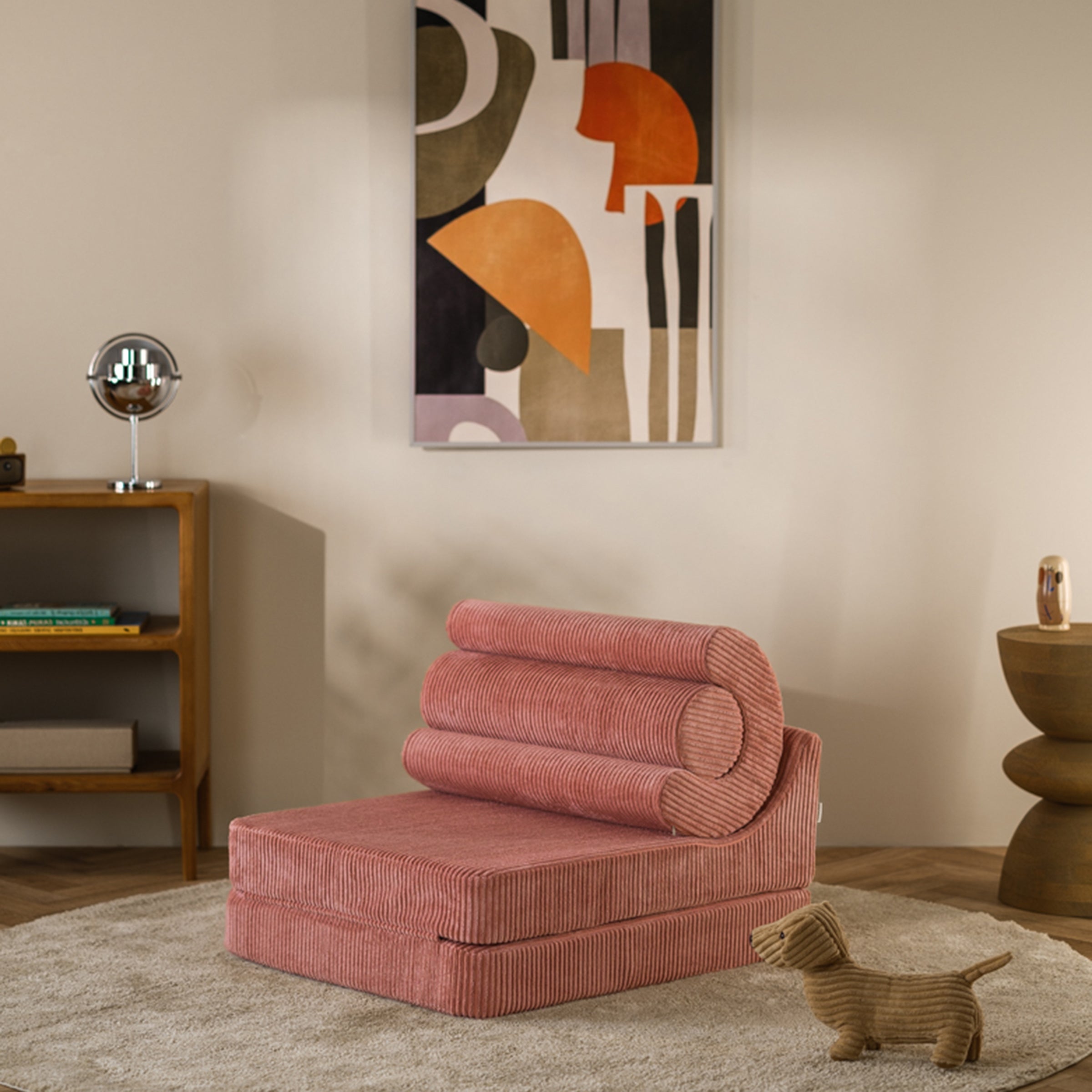 Wigiwama Sessel Flipster Pink Mousse