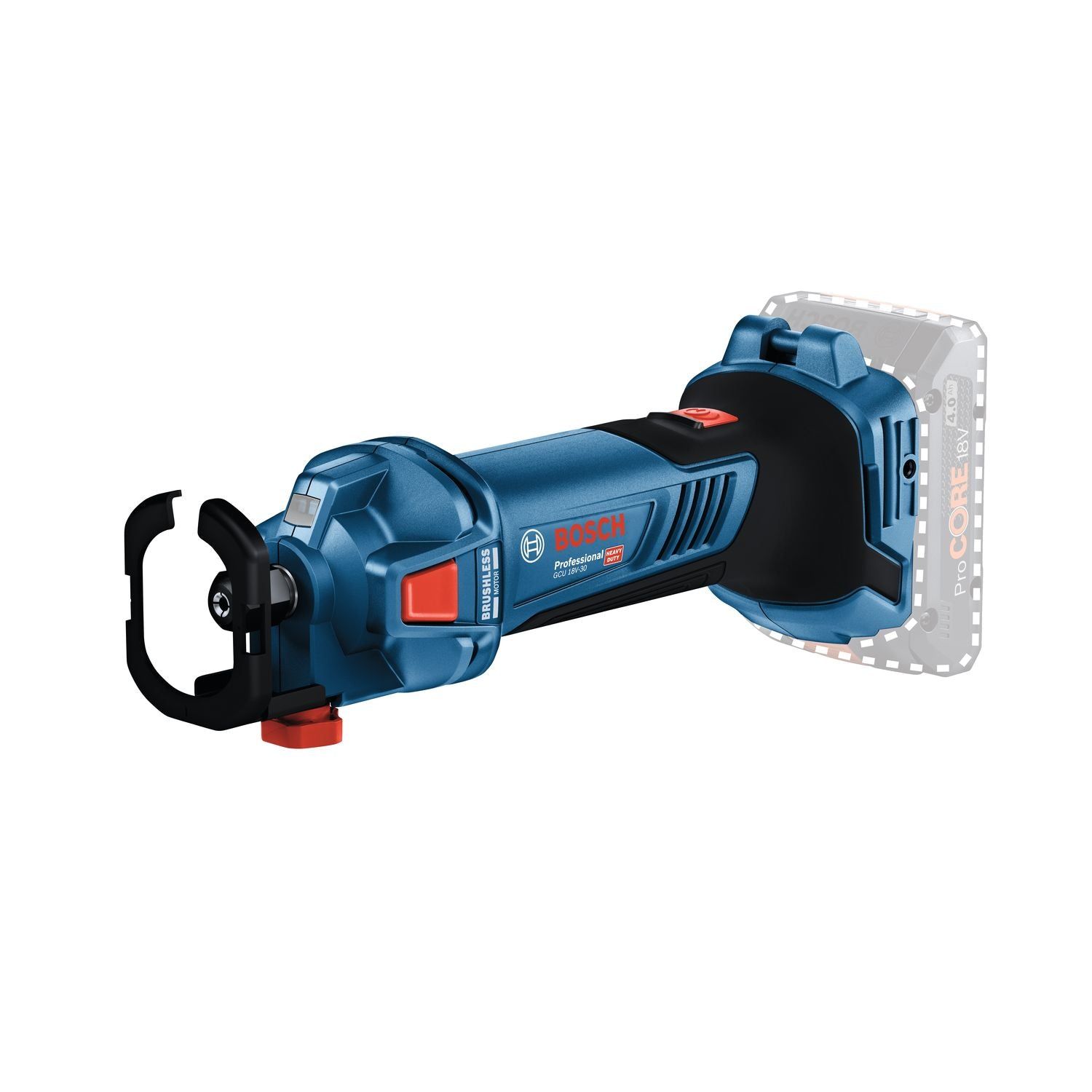 Bosch Professional GCU 18V-30 Accu Gipsfrees 18V Basic Body in L-Boxx - 06019K8002