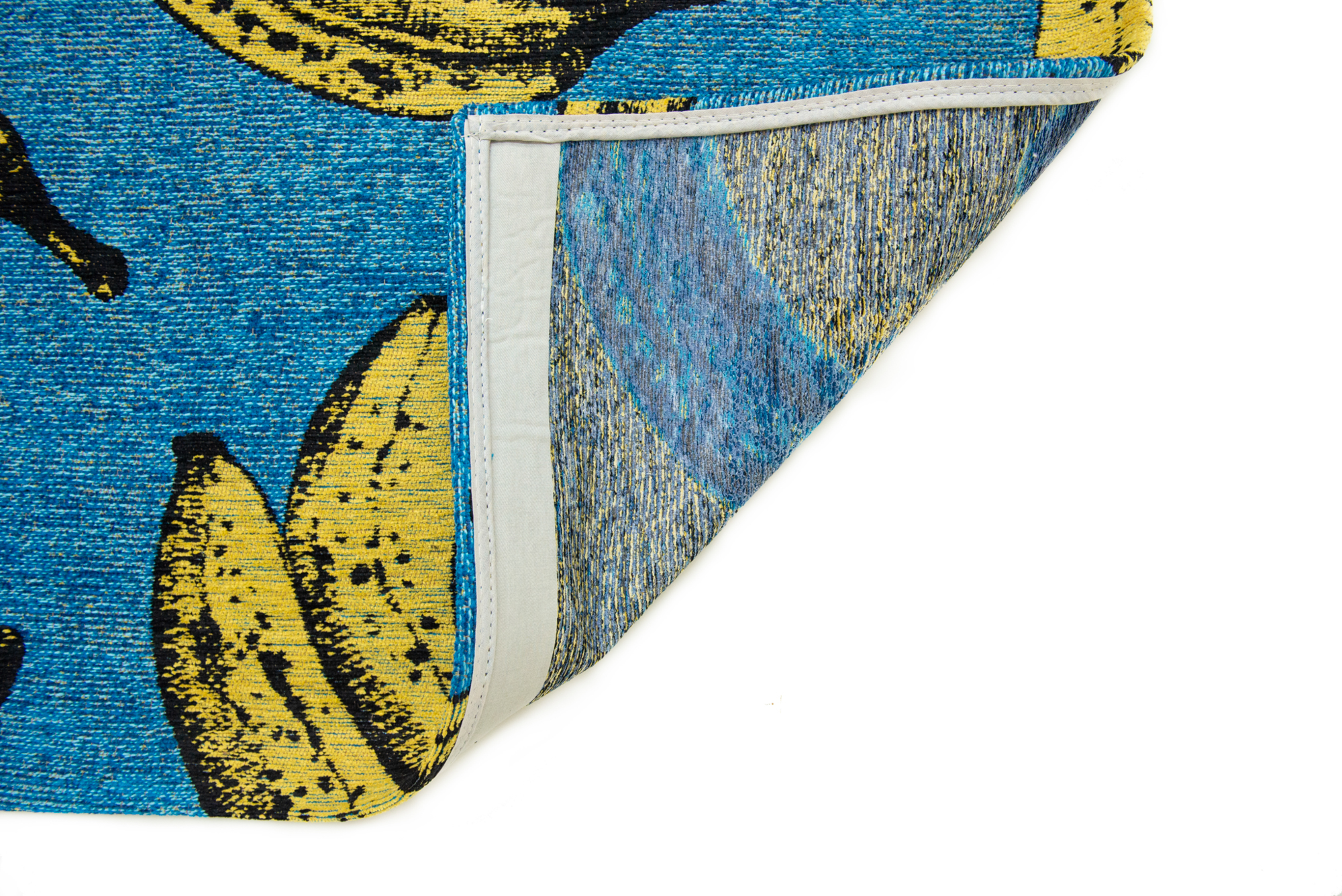 Ecorugs vloerkleed Banana blauw 200x280 cm